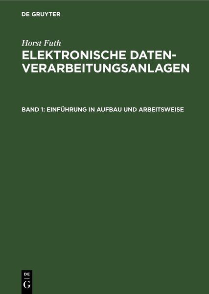 Produktbild: Einf&uuml;hrung in Aufbau und Arbeitsweise