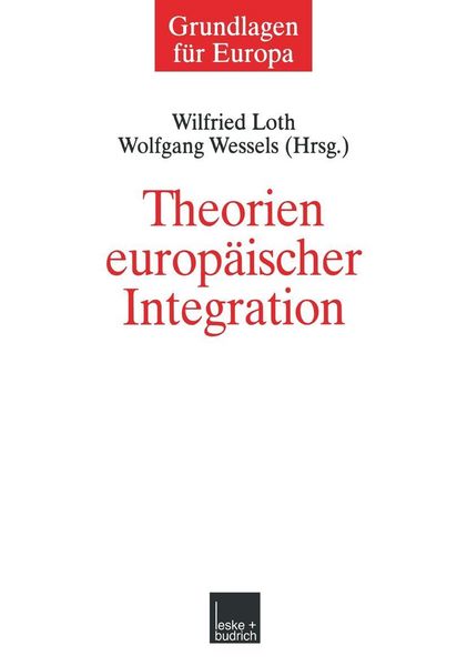 Produktbild: Theorien europ&auml;ischer Integration