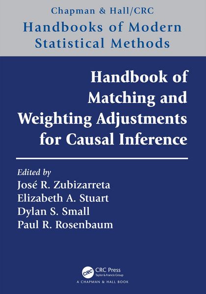Produktbild: Handbook of Matching and Weighting Adjustments for Causal Inference