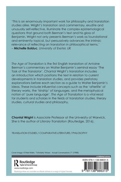 Produktbild: The Age of Translation