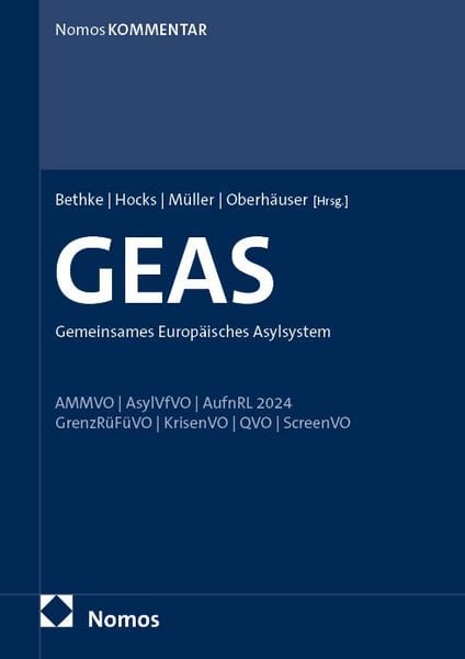 Produktbild: Gemeinsames Europ&auml;isches Asylsystem: GEAS