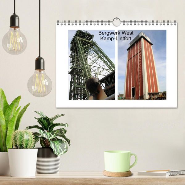 Produktbild: Bergwerk West Kamp-Lintfort (Wandkalender 2026 DIN A4 quer), CALVENDO Monatskalender