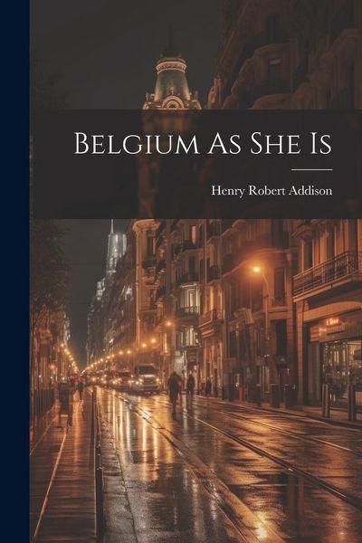 Produktbild: Belgium As She Is