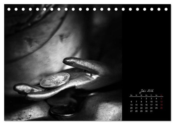 Produktbild: Worte des Buddha 2026 (Tischkalender 2026 DIN A5 quer), CALVENDO Monatskalender