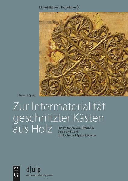 Produktbild: Zur Intermaterialit&auml;t geschnitzter K&auml;sten aus Holz