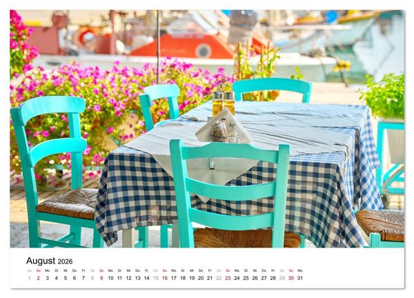Produktbild: KATAKOLON - Griechenlands sch&ouml;nste Hafenstadt (Wandkalender 2026 DIN A3 quer), CALVENDO Monatskalender