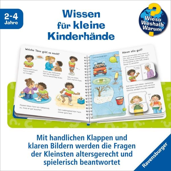 Produktbild: Wieso? Weshalb? Warum? junior, Band 36 - Sehen, riechen, h&ouml;ren