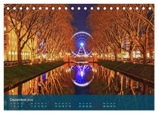 Produktbild: Die D&uuml;ssel von den Quellen bis zu den M&uuml;ndungen (Tischkalender 2026 DIN A5 quer), CALVENDO Monatskalender
