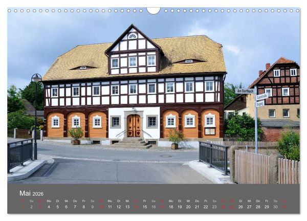 Produktbild: Umgebindeh&auml;user in der Oberlausitz (Wandkalender 2026 DIN A3 quer), CALVENDO Monatskalender