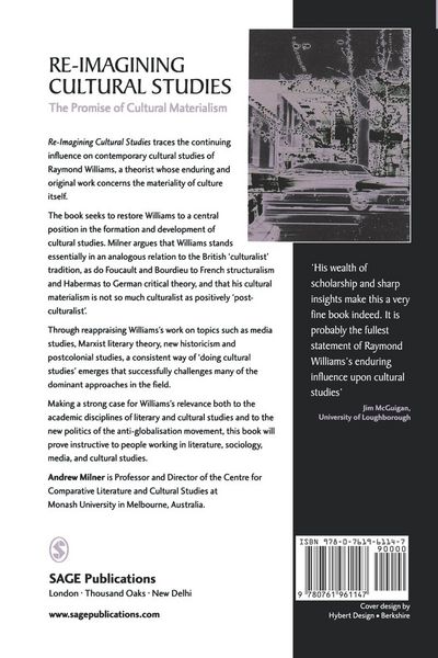 Produktbild: Re-imagining Cultural Studies