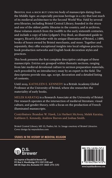 Produktbild: Medieval Manuscripts in Bristol Collections
