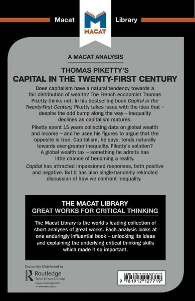 Produktbild: An Analysis of Thomas Piketty's Capital in the Twenty-First Century