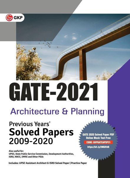 Produktbild: GATE 2021 - Architecture & Planning - Previous Years' Solved Papers 2009-2020