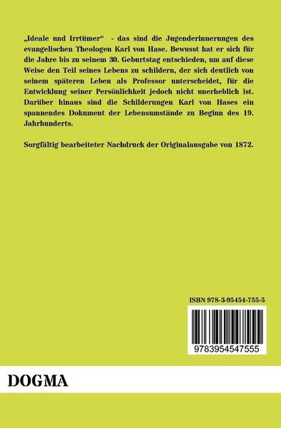 Produktbild: Ideale und Irrt&uuml;mer - Jugenderinnerungen