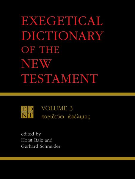 Produktbild: Exegetical Dictionary of the New Testament, Vol. 3