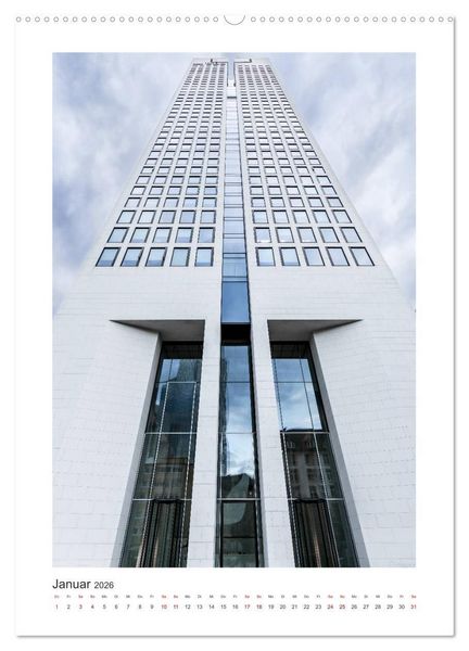 Produktbild: Spektakul&auml;re Architektur in Frankfurt a.M. (hochwertiger Premium Wandkalender 2026 DIN A2 hoch), Kunstdruck in Hochglanz