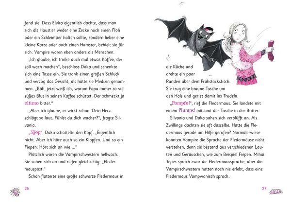 Produktbild: Die Vampirschwestern black & pink (Band 2) - Vollmondnacht mit Fledermaus