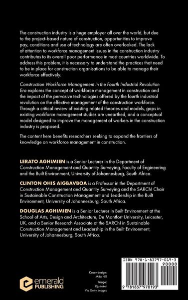 Produktbild: Construction Workforce Management in the Fourth Industrial Revolution Era