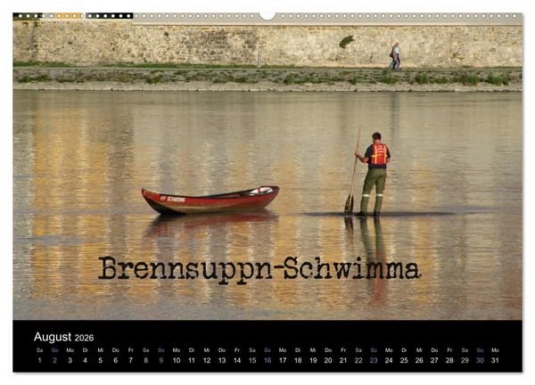 Produktbild: Baierische Lebensweisheiten (hochwertiger Premium Wandkalender 2026 DIN A2 quer), Kunstdruck in Hochglanz