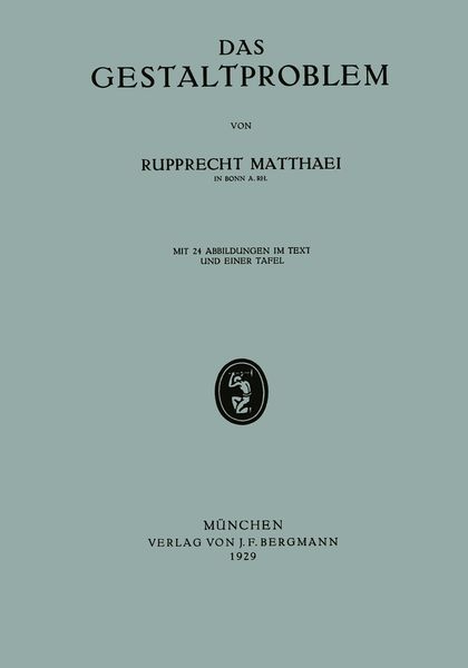 Produktbild: Das Gestaltproblem