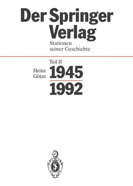 Produktbild: Der Springer-Verlag