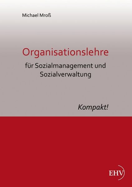 Produktbild: Organisationslehre f&uuml;r Sozialmanagement und Sozialverwaltung