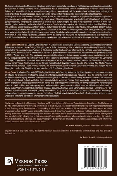 Produktbild: Madwomen in Social Justice Movements, Literatures, and Art