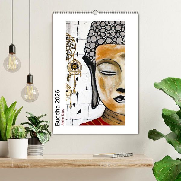 Produktbild: Buddha Relax (Wandkalender 2026 DIN A2 hoch), CALVENDO Monatskalender
