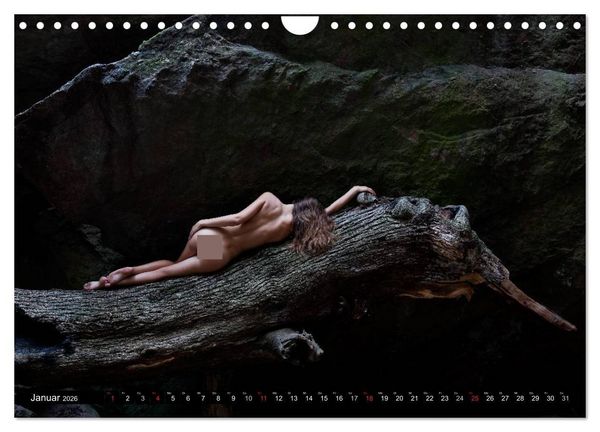 Produktbild: C&ocirc;te d'Azur - Landschaftsaktbilder in der Natur (Wandkalender 2026 DIN A4 quer), CALVENDO Monatskalender