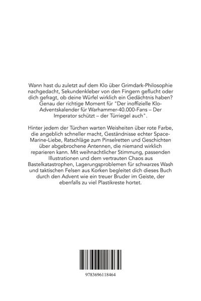 Produktbild: Der inoffizielle Klo-Adventskalender f&uuml;r Warhammer-40.000-Fans