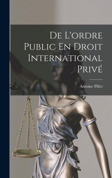 Produktbild: De L'ordre Public En Droit International Priv&eacute;