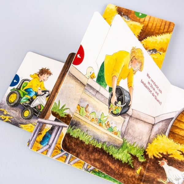 Produktbild: Mein erstes H&ouml;r mal (Soundbuch ab 1 Jahr): Die Bauernhoftiere