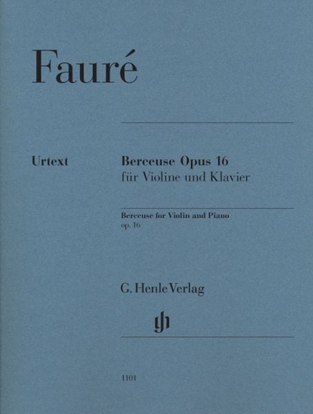 Produktbild: Gabriel Faur&eacute; - Berceuse op. 16