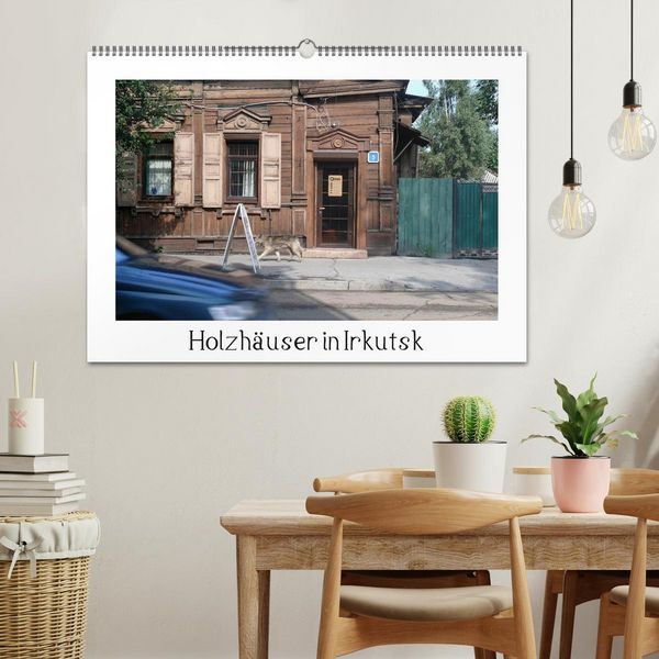 Produktbild: Holzh&auml;user in Irkutsk (Wandkalender 2026 DIN A2 quer), CALVENDO Monatskalender