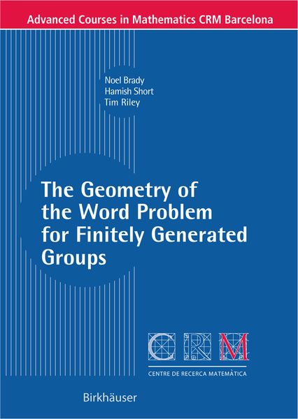 Produktbild: The Geometry of the Word Problem for Finitely Generated Groups