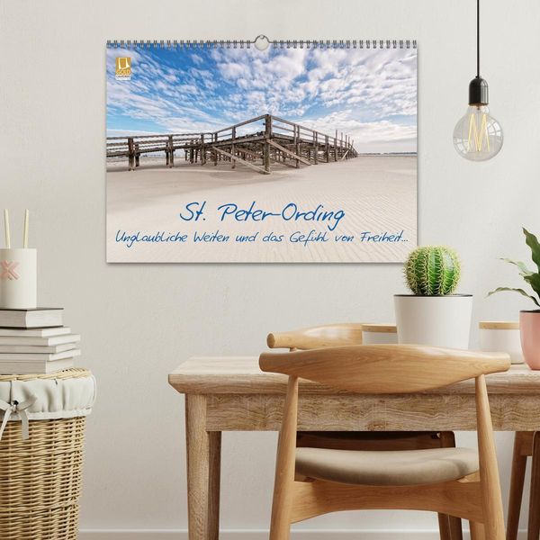 Produktbild: St. Peter-Ording (Wandkalender 2026 DIN A3 quer), CALVENDO Monatskalender