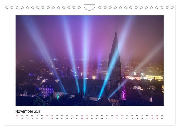 Produktbild: Marburger Ansichten (Wandkalender 2026 DIN A4 quer), CALVENDO Monatskalender