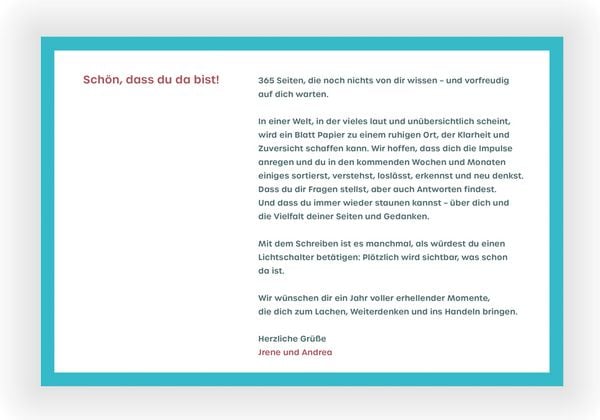 Produktbild: 365 neue Seiten von dir