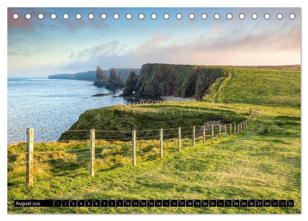 Produktbild: Wundersch&ouml;nes Schottland (Tischkalender 2026 DIN A5 quer), CALVENDO Monatskalender