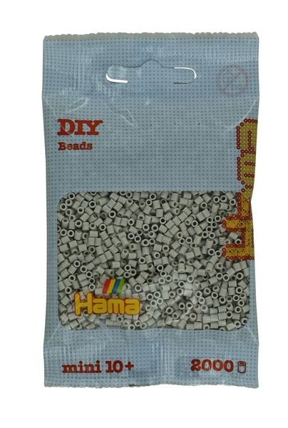 Produktbild: Hama 501-109 - DIY B&uuml;gelperlen Mini 10+, ca. 2000 St&uuml;ck, Kieselgrau