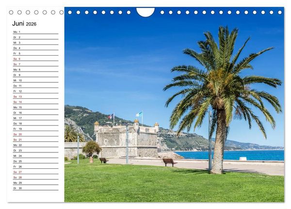 Produktbild: C&Ocirc;TE D&rsquo;AZUR Bezaubernde Orte (Wandkalender 2026 DIN A4 quer), CALVENDO Monatskalender