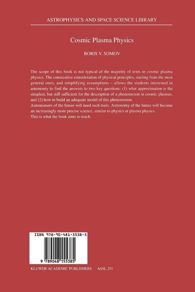 Produktbild: Cosmic Plasma Physics