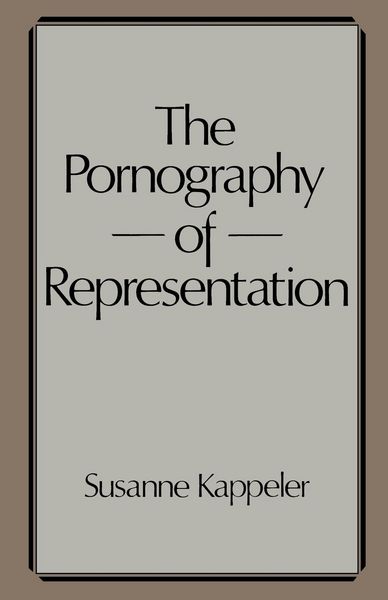 Produktbild: The Pornography of Representation