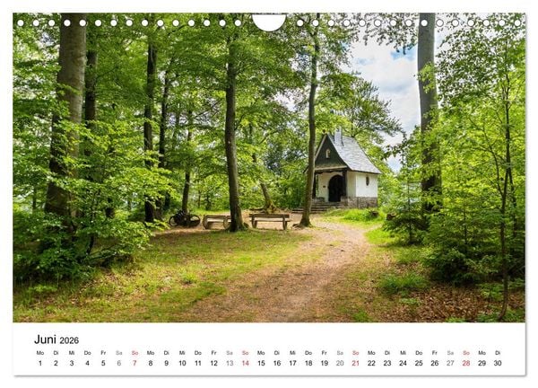 Produktbild: SAUERLAND &ndash; Besondere Orte (Wandkalender 2026 DIN A4 quer), CALVENDO Monatskalender