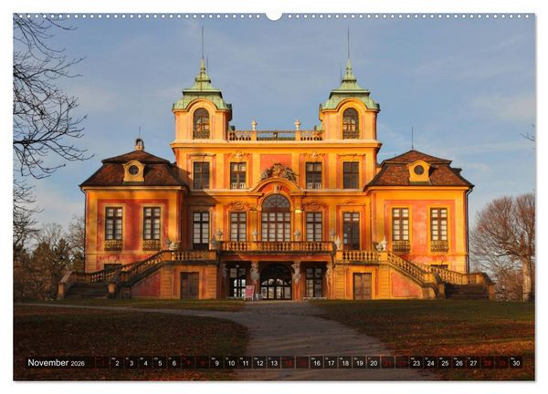 Produktbild: Unterwegs in Ludwigsburg (Wandkalender 2026 DIN A2 quer), CALVENDO Monatskalender