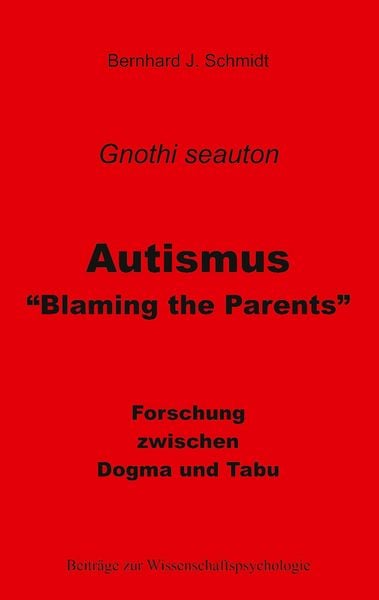 Produktbild: Autismus - "Blaming the Parents"