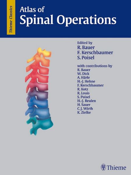 Produktbild: Atlas of Spinal Operations