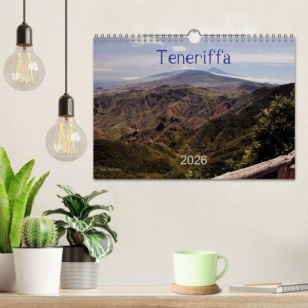 Produktbild: Teneriffa 2026 (Wandkalender 2026 DIN A4 quer), CALVENDO Monatskalender