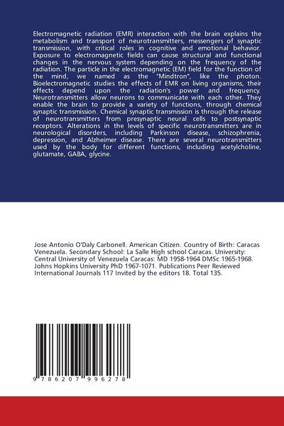 Produktbild: Electromagnetic radiation in the human brain, origin and evolution
