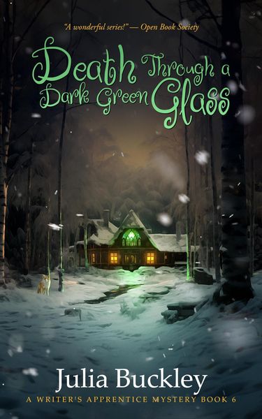 Produktbild: Death Through a Dark Green Glass (the writer's apprentice, #6)